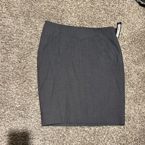 NWT Worthington Charcoal Mini Skirt
